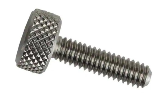 #6 - 32 X 1" BRASS KNURLED THUMB SCREW